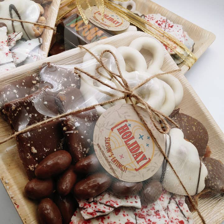 Chocolate Hangover - Wholesale Chocolate Box - HOLIDAY Choc-'cuterie' Market Tray Regular4
