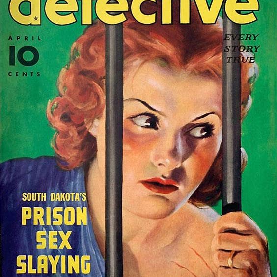 Art Print PP-19 Inside Detective for wholesale by Found Image Press