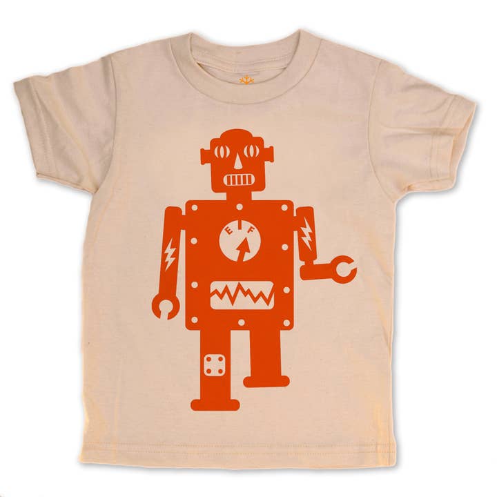 Robot - Kids Organic Tee for wholesale by orangeheat