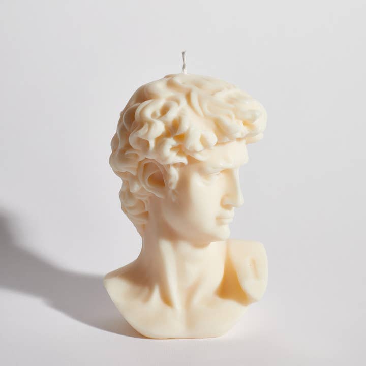 Vela Decorativa de la Escultura de David para venta al por mayor de Boujie