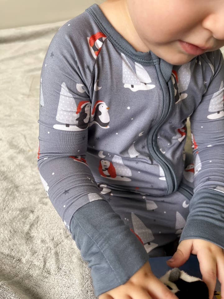 Stay Dreamy - Wholesale Jumpsuit - Baby - Snow Place Like Home- Zippy Romper7