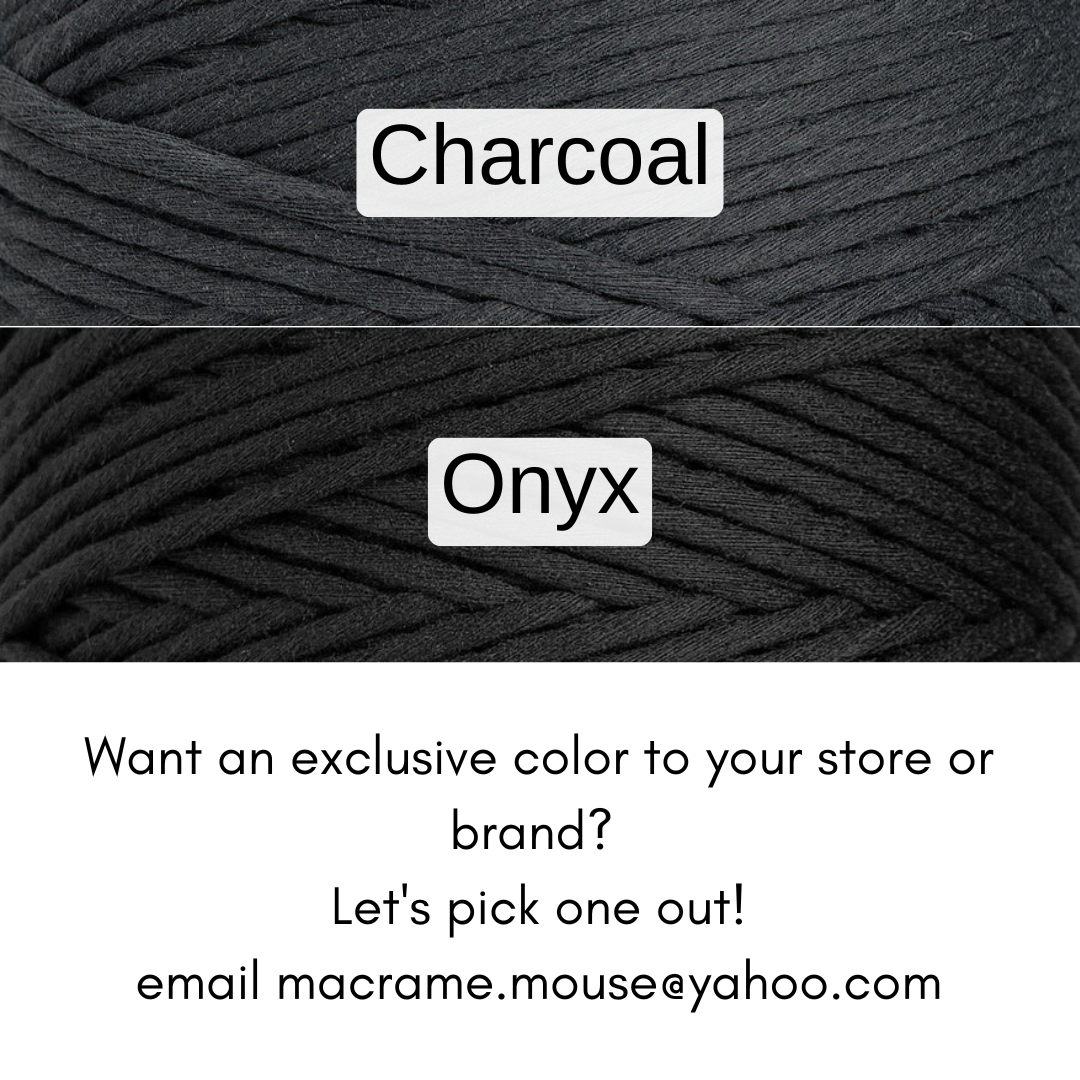 Macramé Mouse - Wholesale Hanging Planter - Small Macramé Plant Hanger - The Alt. 3