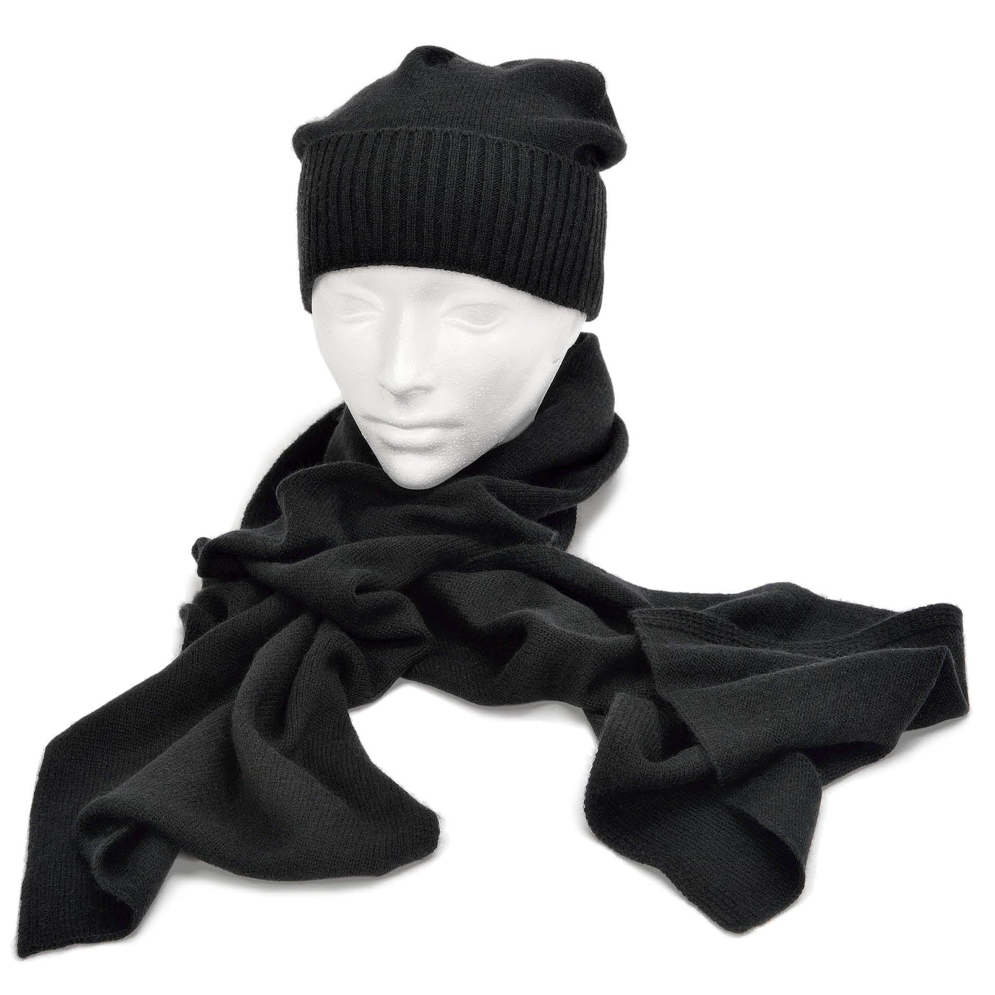 Merben International Inc. - Wholesale Scarf - Women's - Samantha Cashmere Scarf - Black4