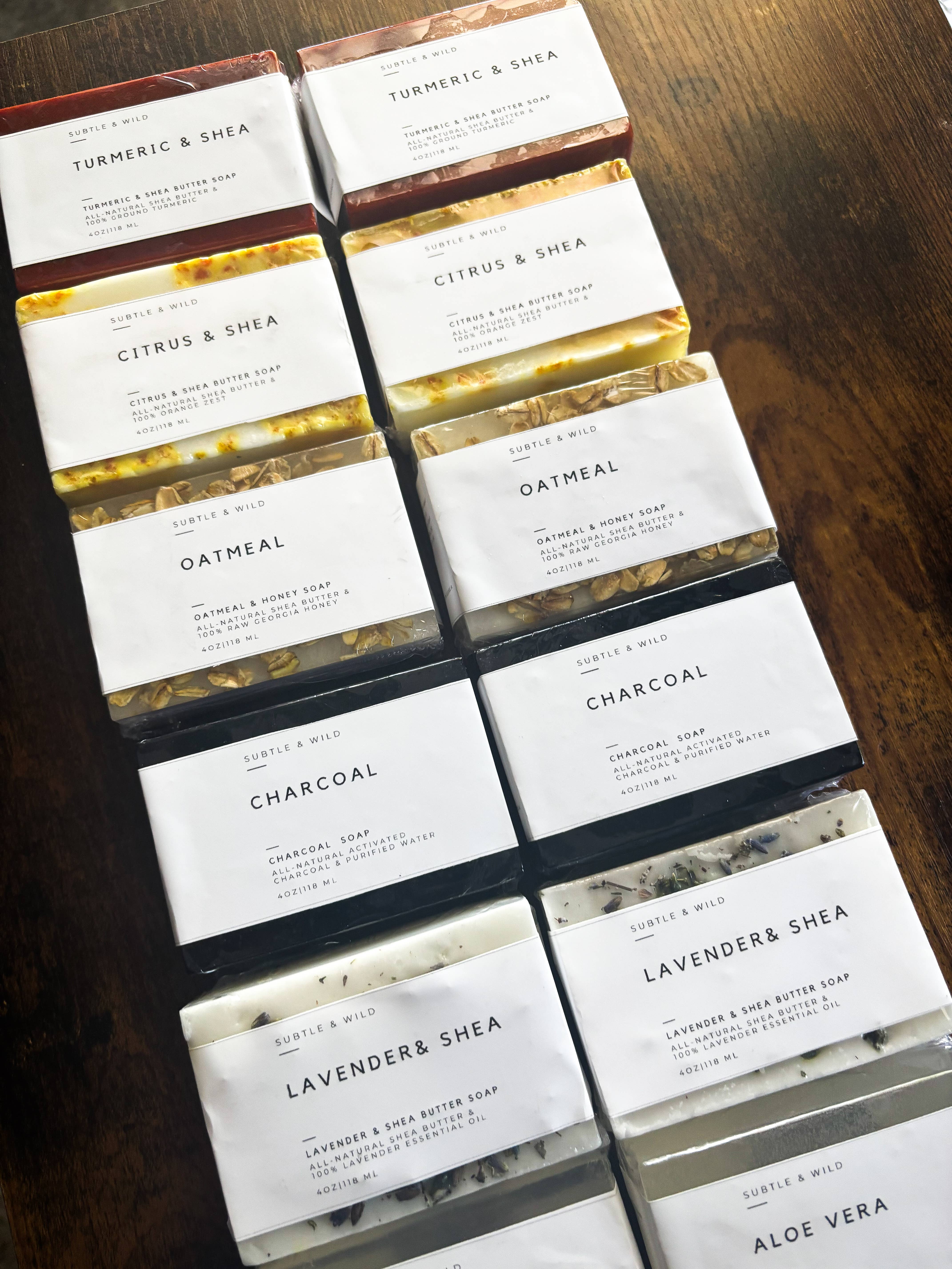 Subtle & Wild - Wholesale Bar Soap - 6Variety Soaps|Handmade Soap|White Label|Private Label|Soap 2