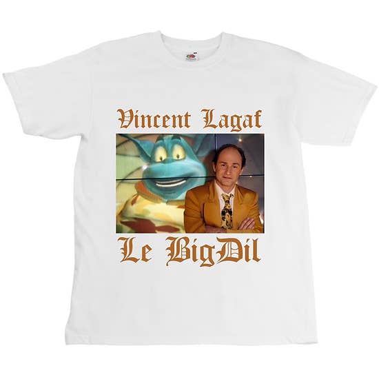 Vincent Lagaf - The BigDil Tee - Unisex - Digital Printing for wholesale by Roukeys