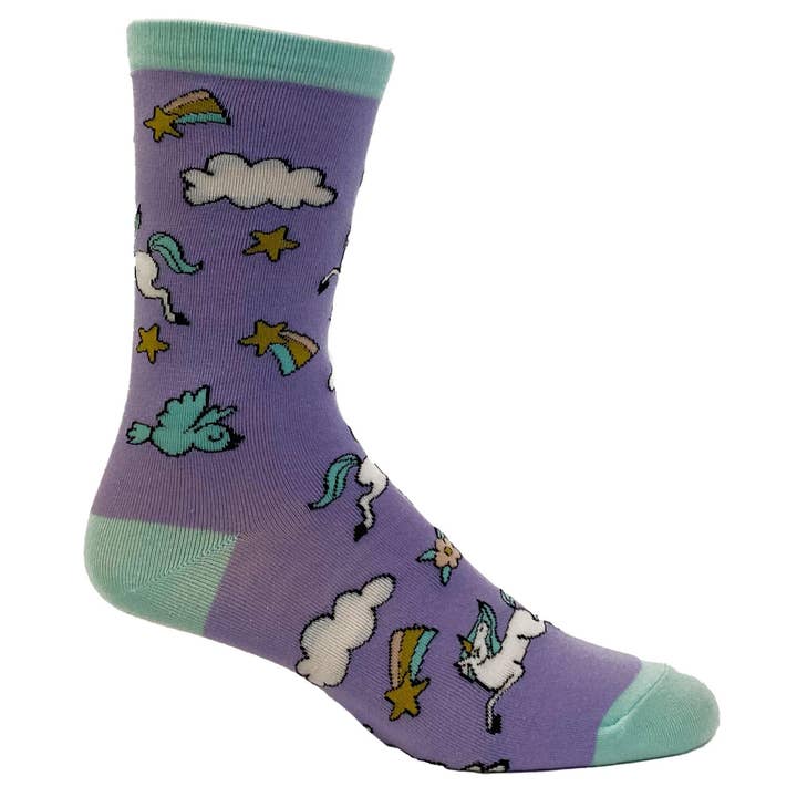 Purple Womens Fuck Off Socks Offensive Funny Sock for Women Cute for wholesale on Faire