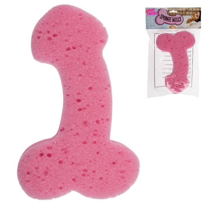 Kinky Pleasure - Wholesale Bath Pouf/Sponge - Kinky Pleasure - OB028 - Penis Bath Sponge - 3 Colors - 1 Piece