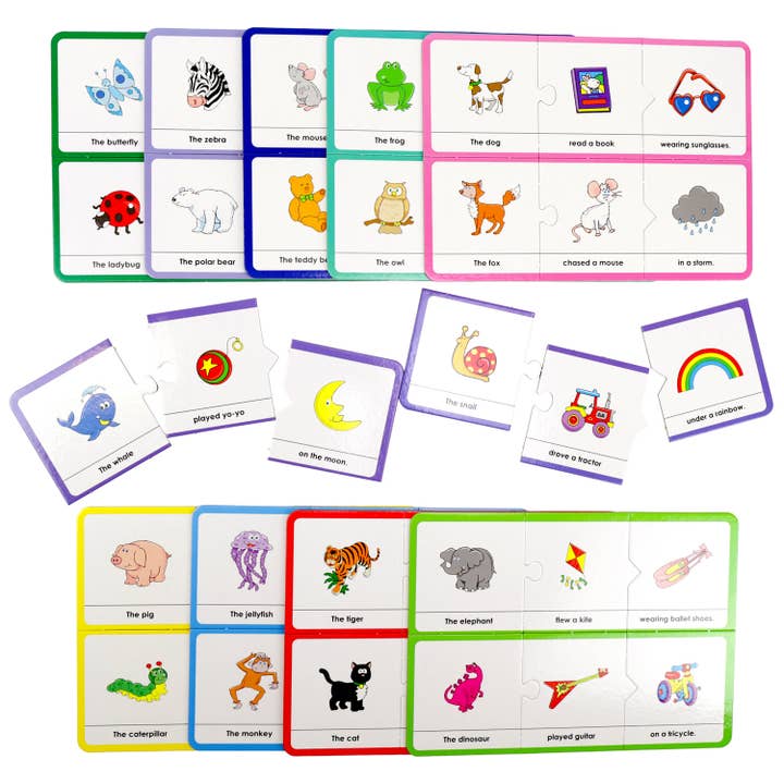 SpiceBox Product Development LTD – Cartões de aprendizagem - Crianças e bebés por atacado – Combate e aprenda palavras malucos2