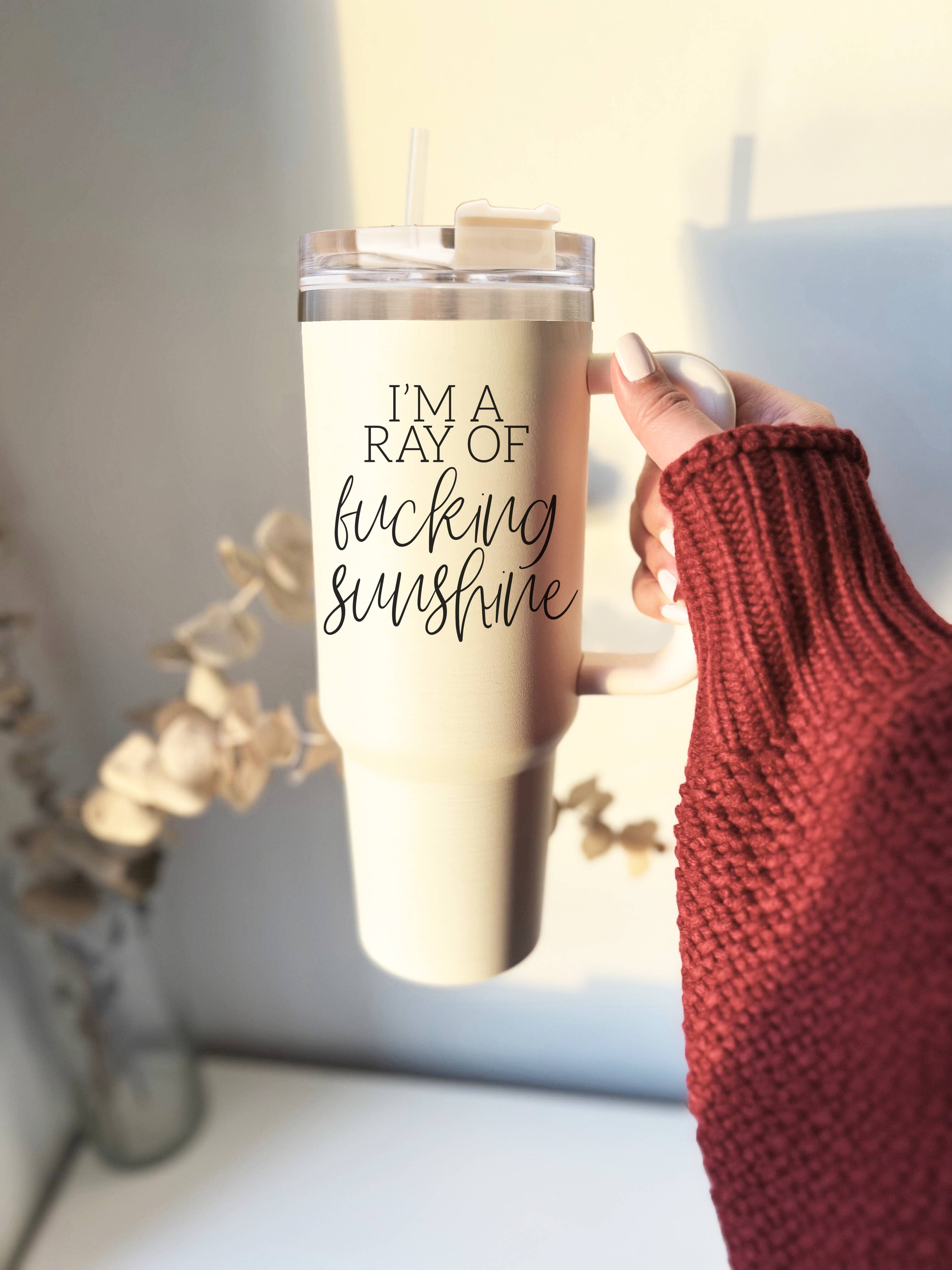 Gia Roma - Wholesale Insulated Mug/Tumbler - Fall Mug With Lid, Sweater Weather 40oz Insulated Coffee Cup69