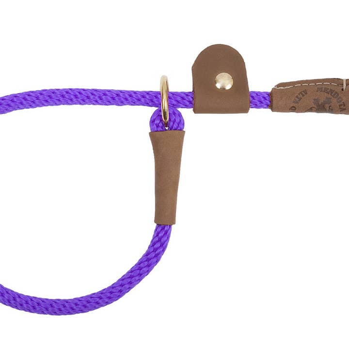 Mendota Pet - Wholesale Pet Collar - Dog - Pro Trainer Slip Collars (w/Tab & Small Rings) - 3/8" width8