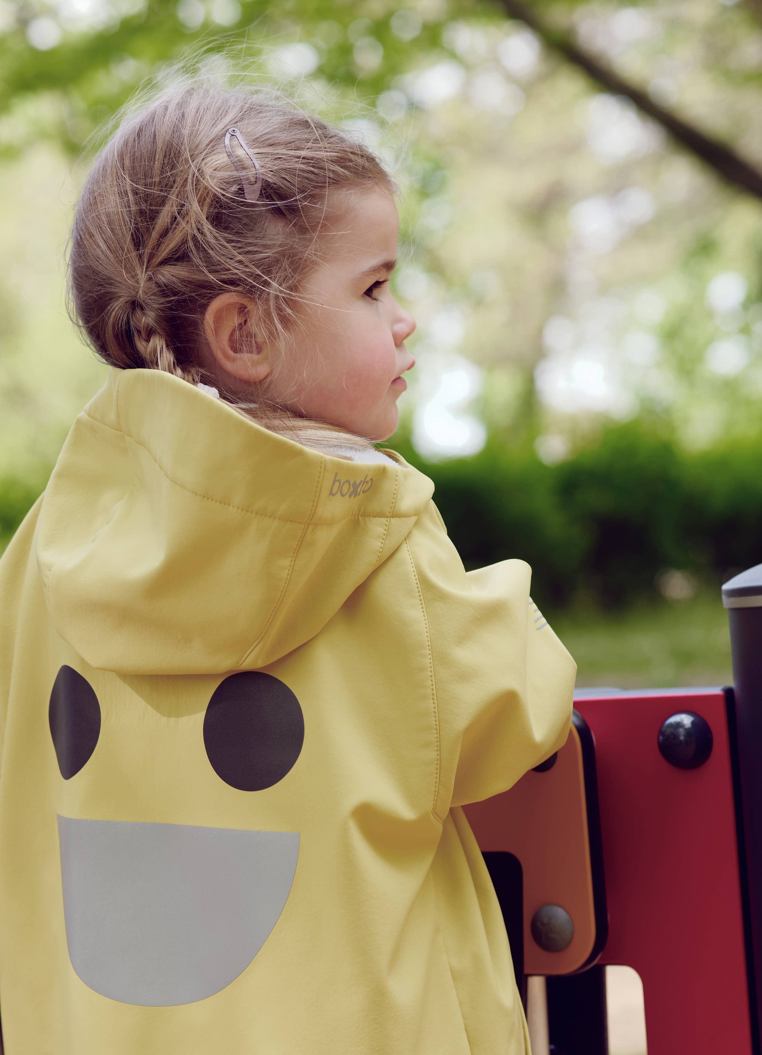 BOXBO – Engroshandel Vindjakke – til børn – WISTITI vind- og regnjakke til børn - gul4