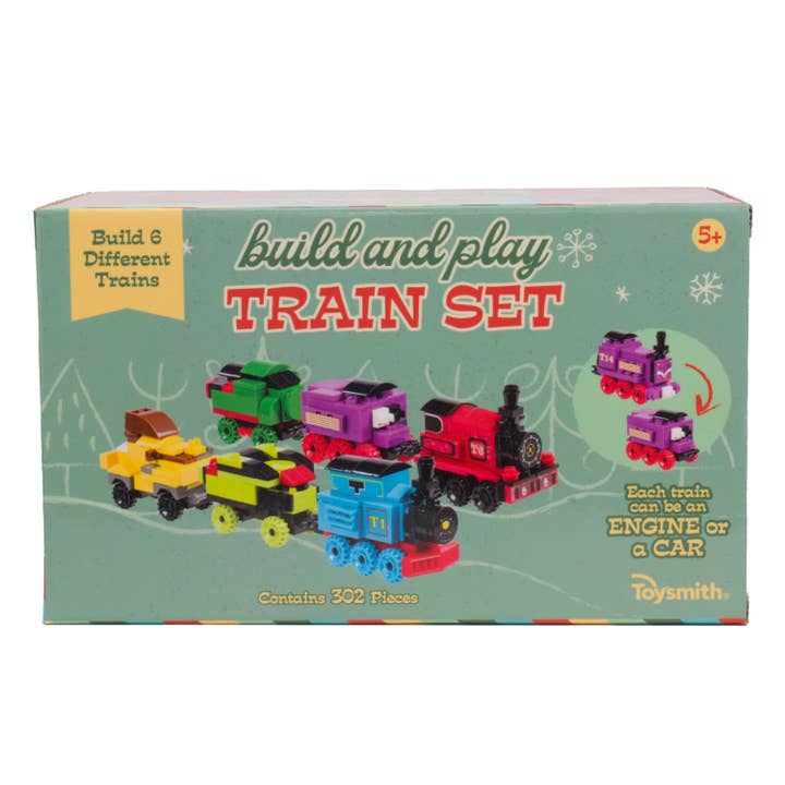 Toysmith - Wholesale Toy Set - Kids - Build & Play Train Set