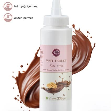 Pistest - Wholesale Sauce - Milk Sauce 330 Gr Gluten Free Waffle Crepe Pancake Dessert
