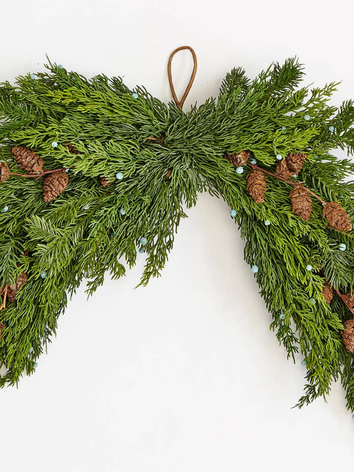 Cadeau en genévrier avec cornets de graines de 21 pouces pour la vente par WORTH IMPORTS