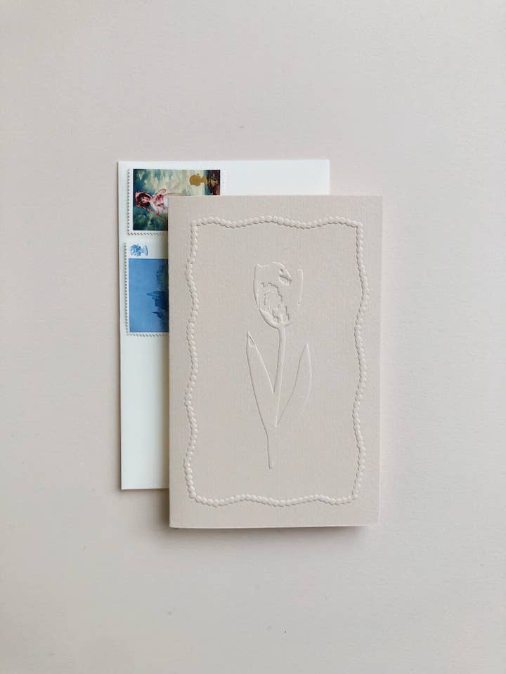 Emboss Tulip for wholesale by Tpel Paper & press