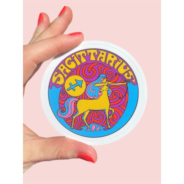 Astral Weekend - Wholesale Sticker - Zodiac Sagittarius STICKER 3 Inch