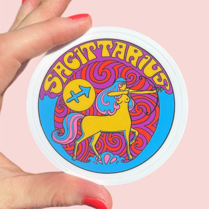 Astral Weekend - Wholesale Sticker - Zodiac Sagittarius STICKER 3 Inch0