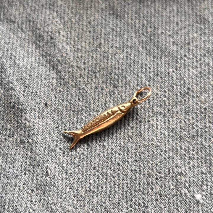 Rebekah J. Designs - Wholesale Individual Charm/Pendant - SARDINE Charm5