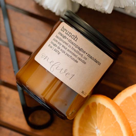 brunch soy wax candle - CITRUS SIGNATURE LINE for wholesale by onefive1