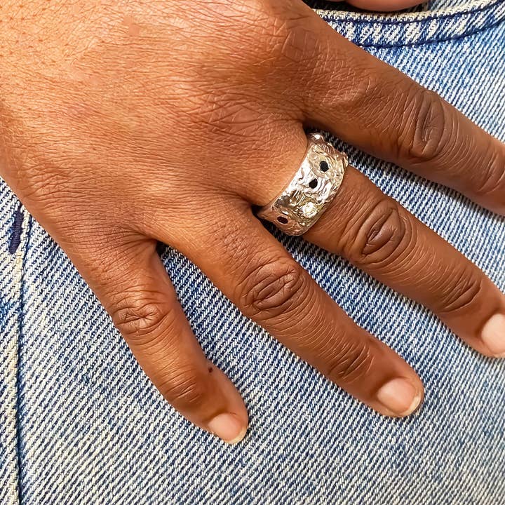 MOCA Jewellery - Wholesale Multi-Stone Ring - Stone Set Band12