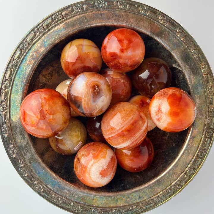 Terra Dawn Minerals - Wholesale Spirituele steen/kristal - Carnelian kristallen bollen0