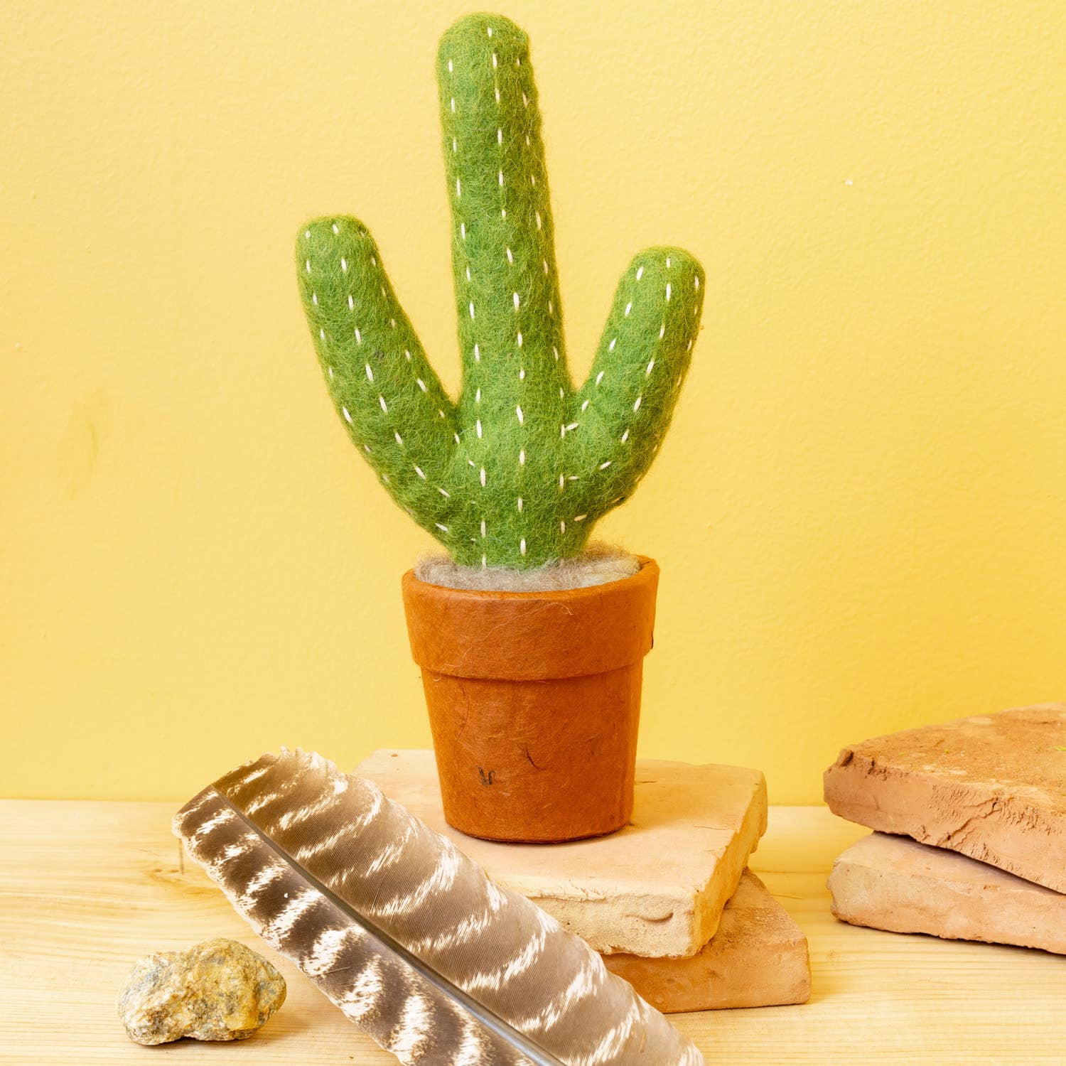 dZi Handmade - Wholesale Artificial Plant - Small Saguaro Cactus5