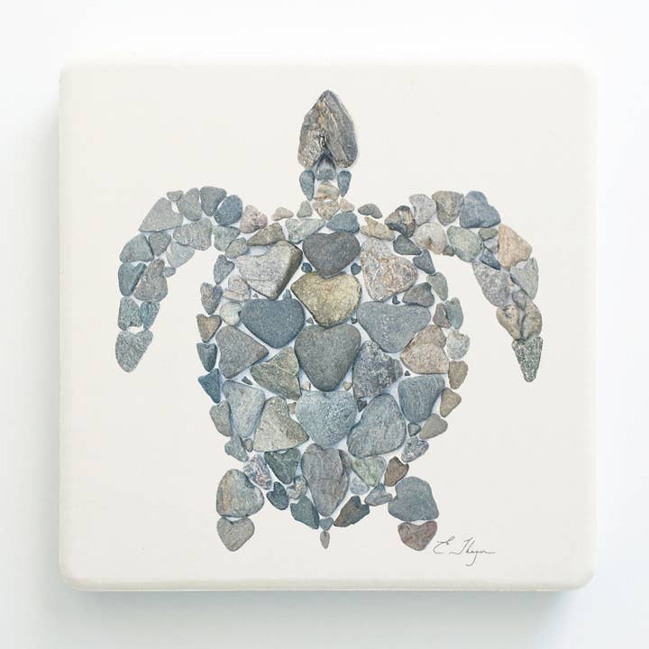 Kustunderlägg | Turtle coaster för wholesale av Love Rocks Me®