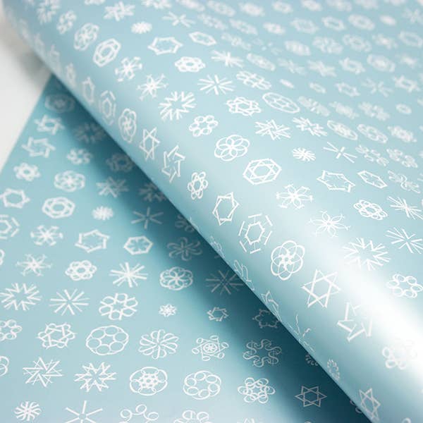 Wrapping Paper Snowflakes II for wholesale by Bow & Hummingbird