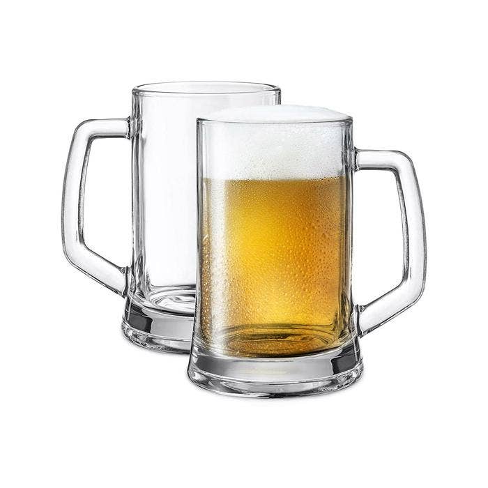 Kook - Wholesale Beer Glass/Mug - Kook Glass Beer Mugs, 12 oz, Set of 4