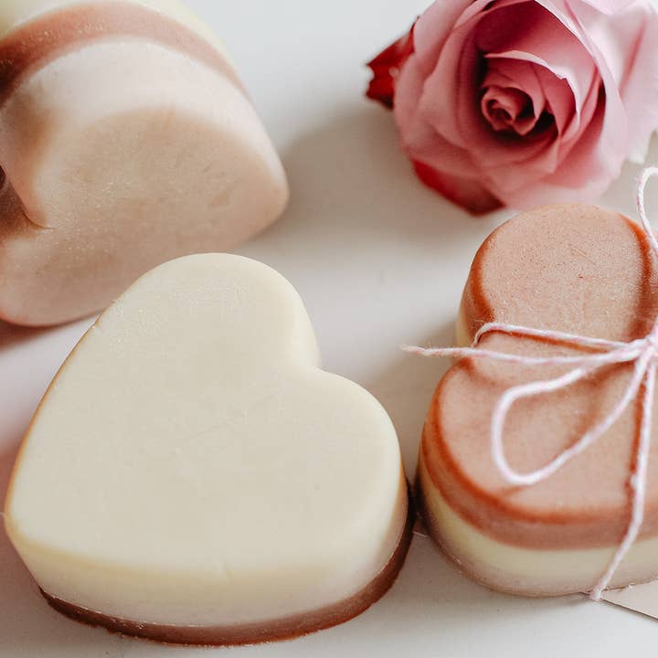 SOAK Bath Co - Wholesale Bar Soap - Sweetheart Soap Bar – A Gift from the Heart - Canadian Handmade3