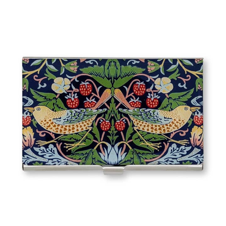 William Morris Jordbærtyv Kortholder i Rustfrit Stål for engroshandel hos Monarque