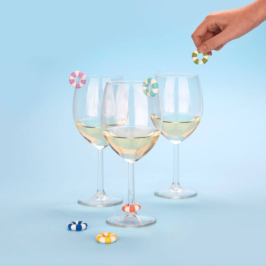 Balvi - Wholesale Wine/Cocktail Glass Markers - Brand cups, Floats, Surt colors. , plastic7
