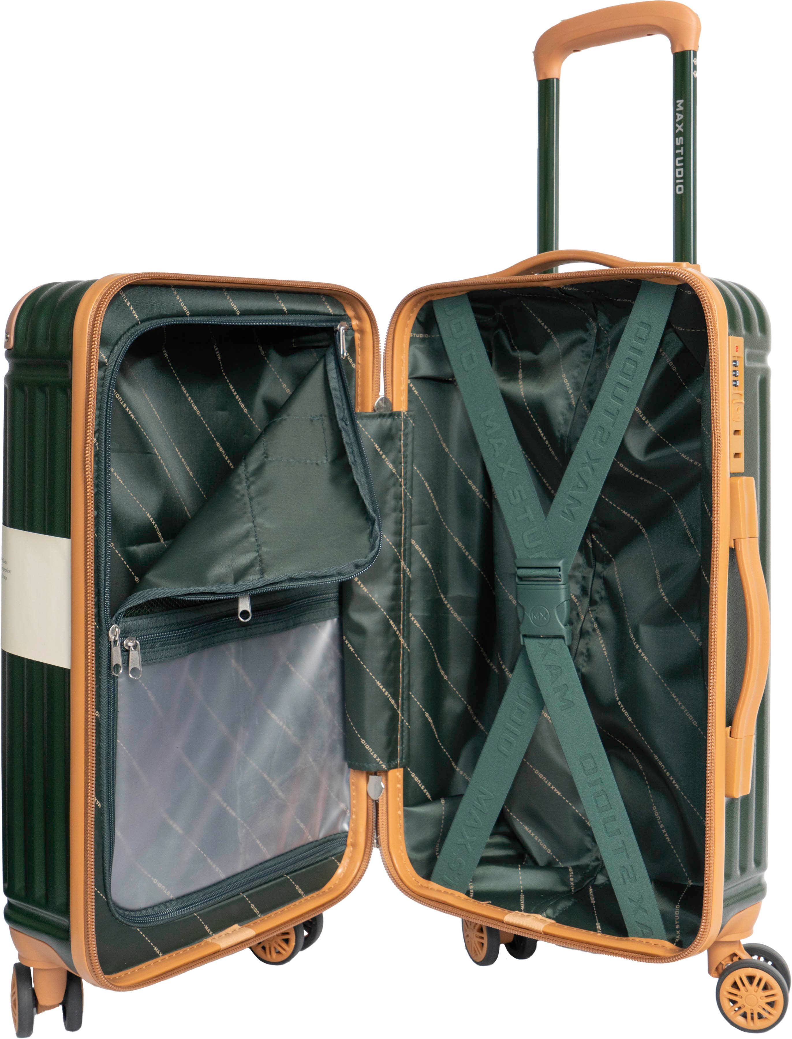 Wholesale Max Studio ABS 3-Piece Luggage Set Santorini Collection