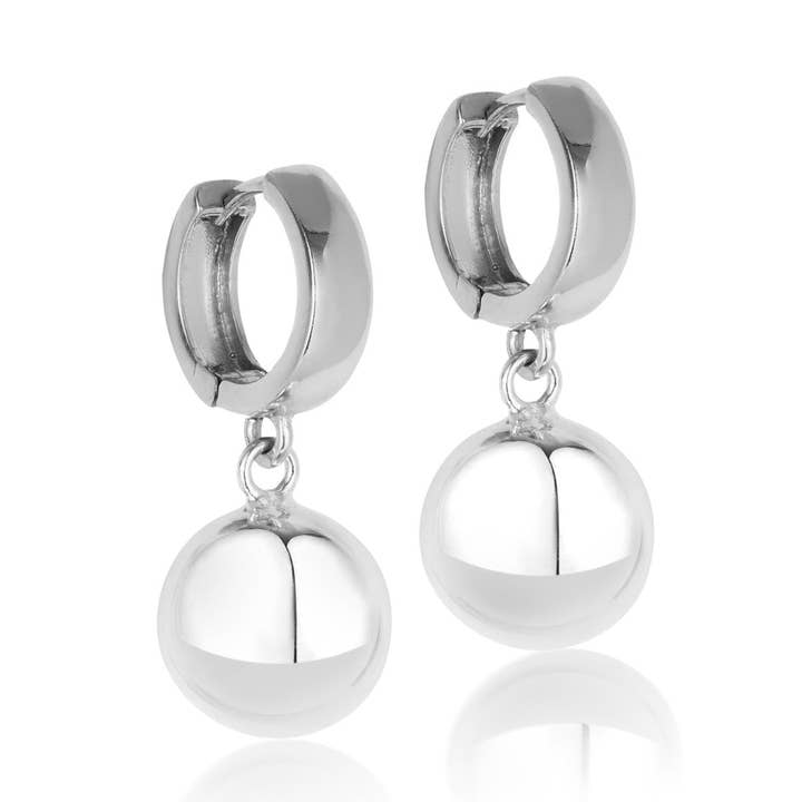 Emma Ball & Hoop Earrings for wholesale by Sophie Anna