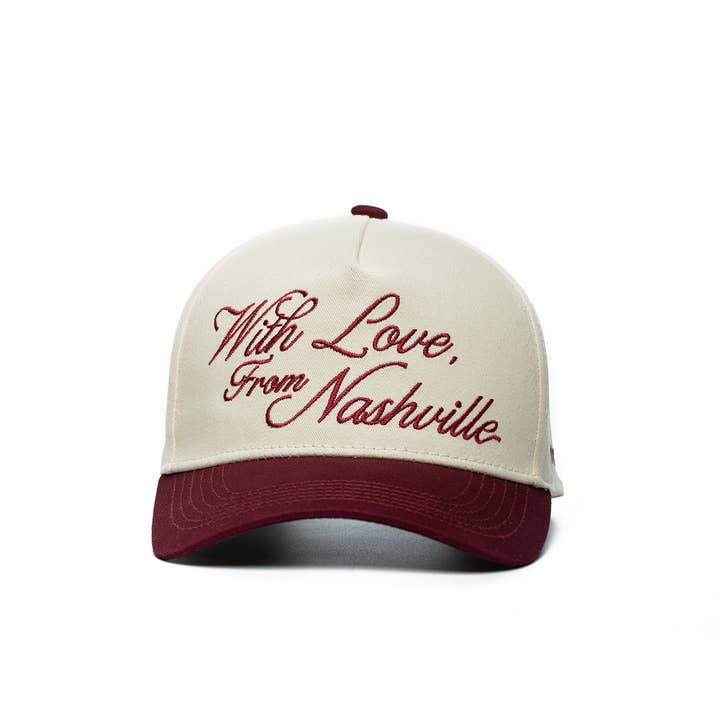 Rustler Hat Co. - Wholesale Trucker Hat - Unisex - With Love, From Nashville Trucker Hat3