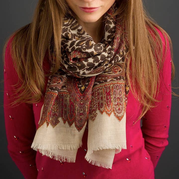 DIWALI PARIS - Wholesale Scarf - Women's - ARMISTAR SCARF - 100% WOOL