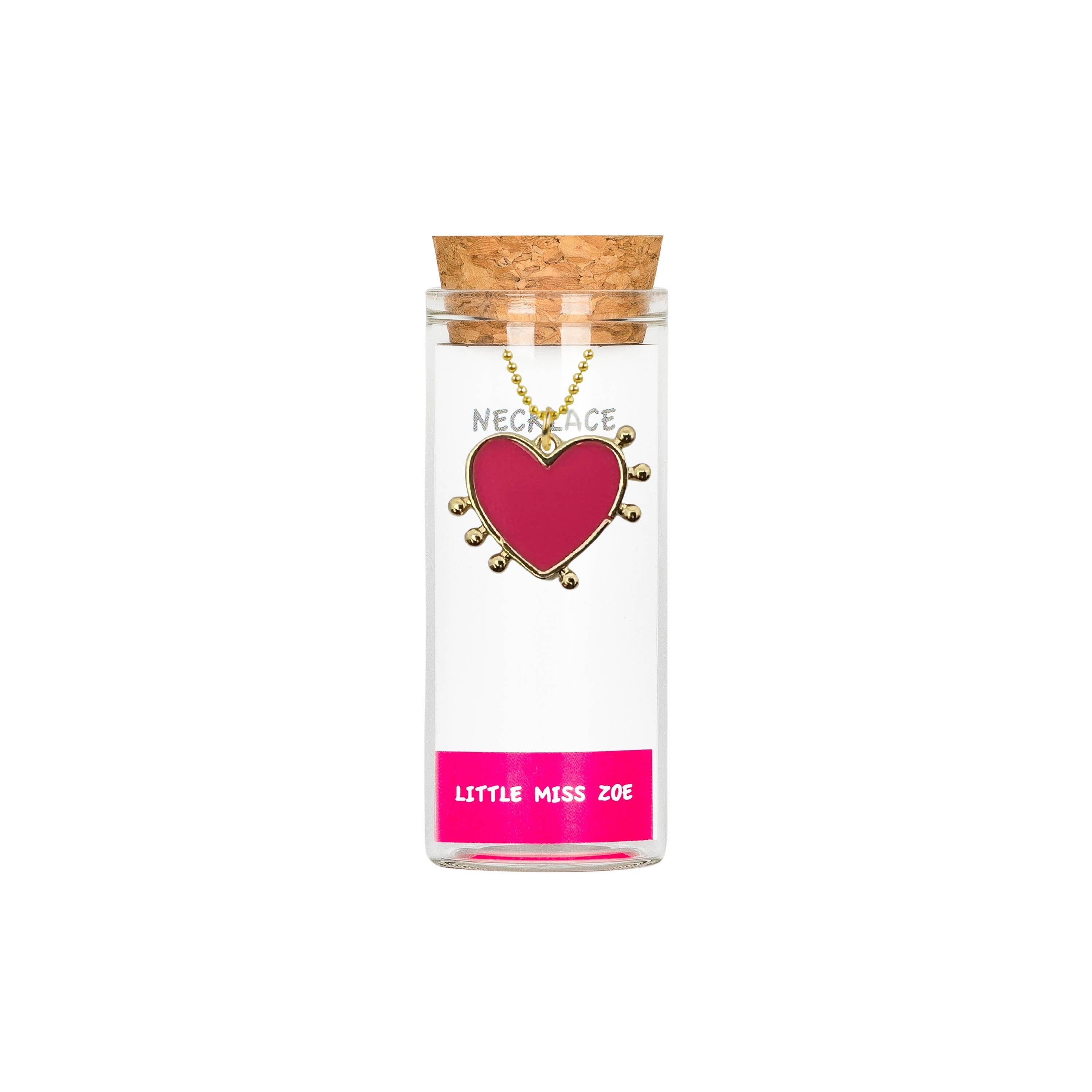 Little Miss Zoe - Wholesale Kids Necklace - Kids - Kids Charm Necklace in a glass bottle13
