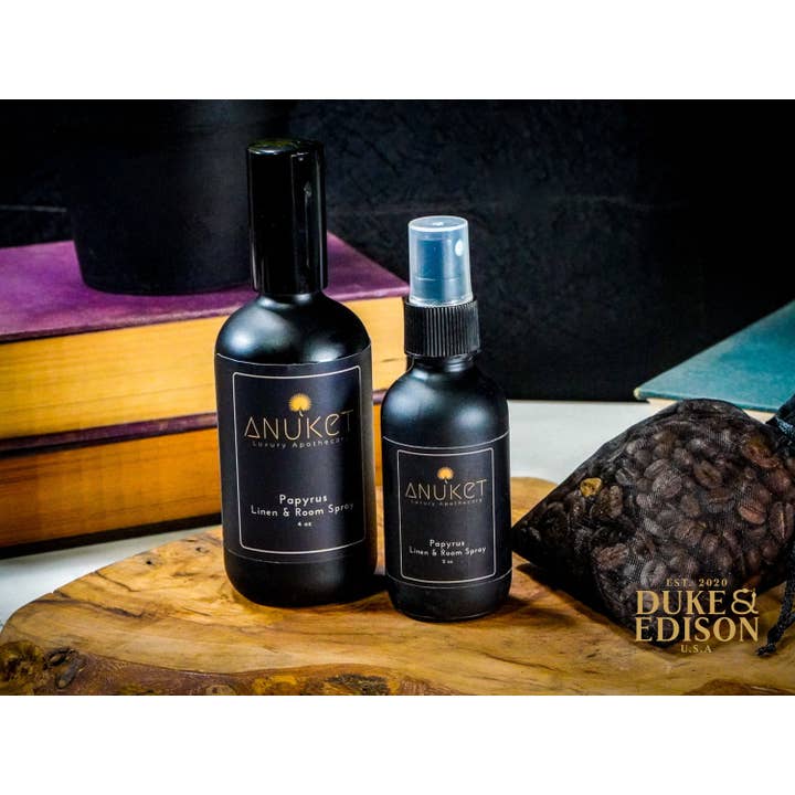 Papyrus Home Linen Spray for wholesale by Duke and Edison