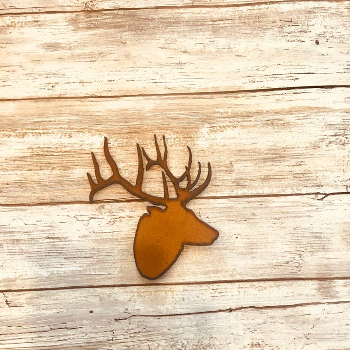 Universal Ironworks USA - Wholesale Magnet - Elk Head Lodge Magnet