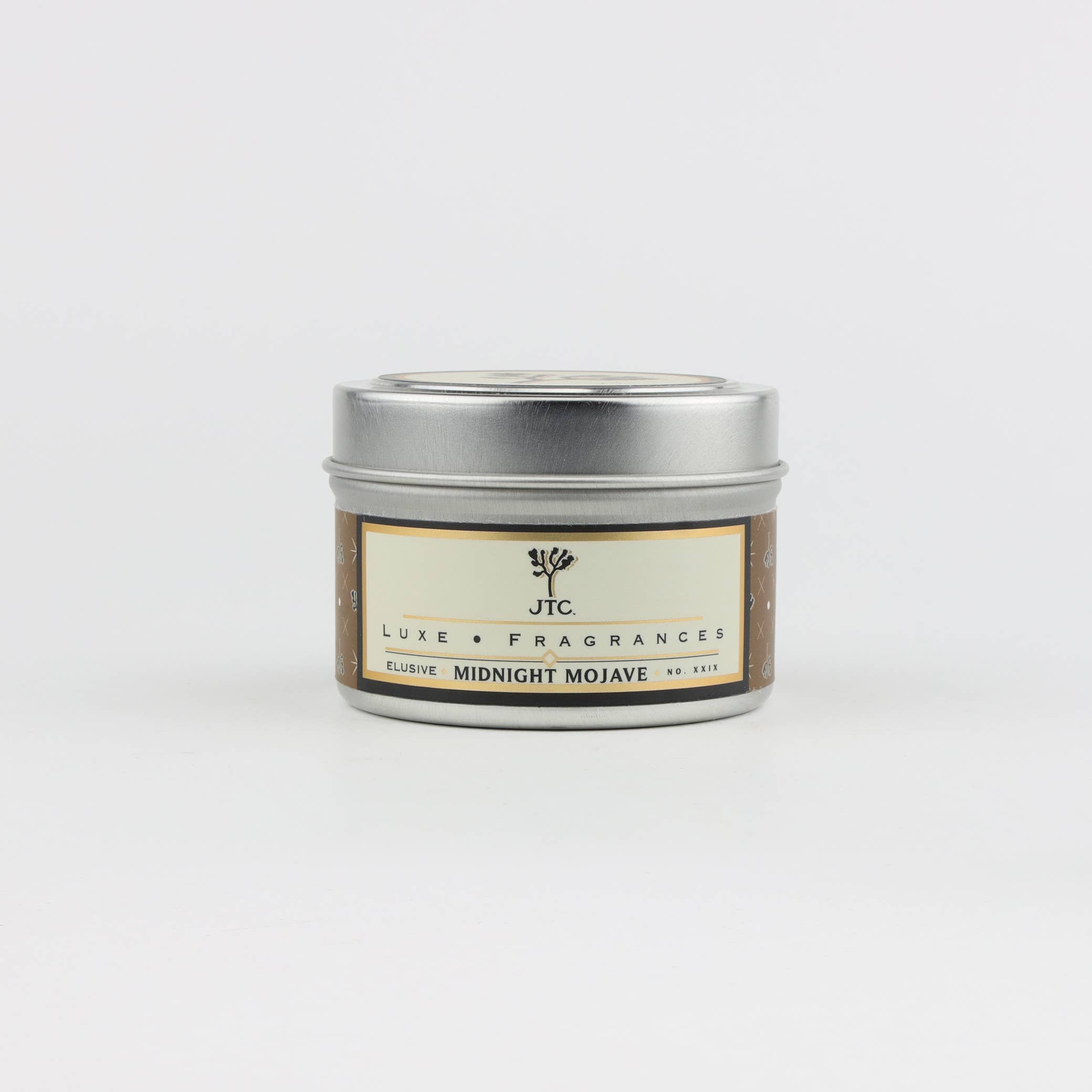Joshua Tree Candle Co. - Wholesale Travel Candles - Travel Tin Candle - Midnight Mojave