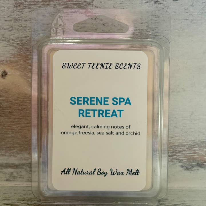 Serene Spa Retreat Wax Melt for wholesale by Sweet Teenie Scents
