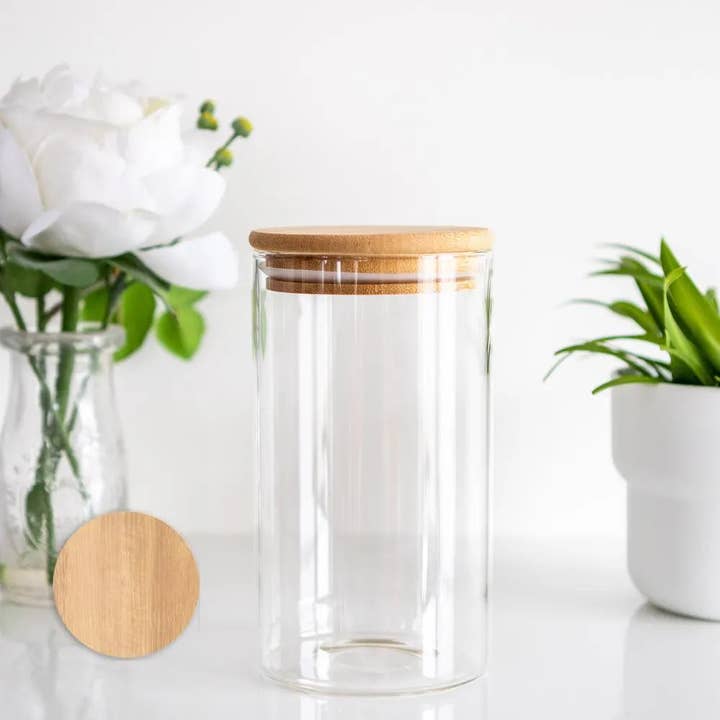 4oz Bamboo Lid Spice Jars for wholesale by SKS Design Studio