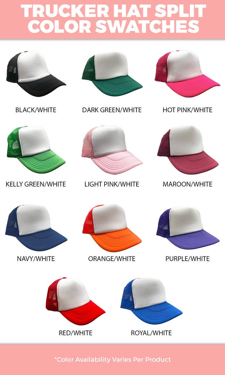 Sugar Stitch - Vente Casquette de camionneur – femme - Casquette Raisin Hell Trucker3