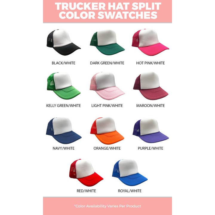 Sugar Stitch - Vente Casquette de camionneur – femme - Casquette Raisin Hell Trucker3