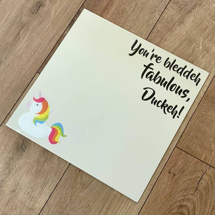 És um bleddeh fabuloso, patinho! Espelho de Parede por atacado de Dukki Gifts