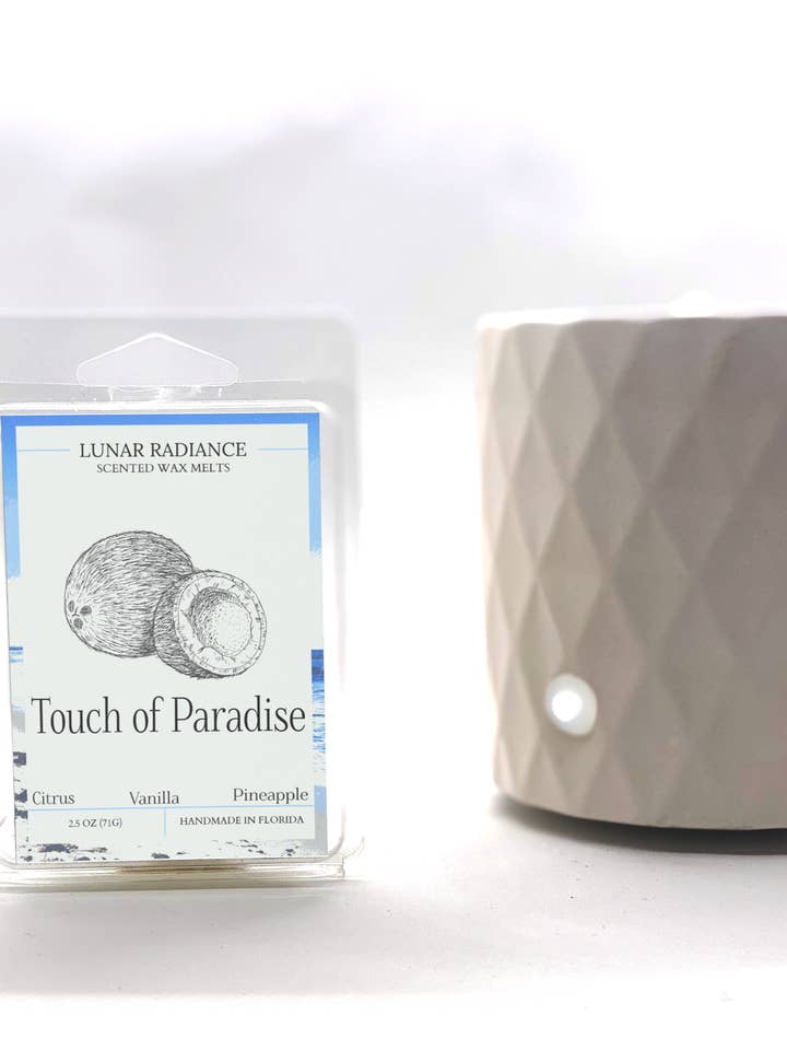 Touch of Paradise Wax Melt voor wholesale door Lunar Radiance Candle Co