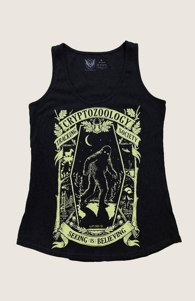 Maiden Voyage Co. - Wholesale Tank top – Women′s - Cryptozoology - Glow in the Dark Tank