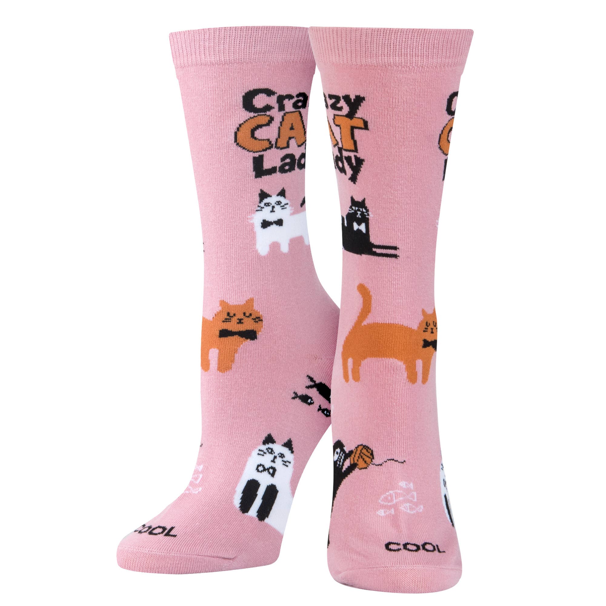 Cool Socks - Wholesale Socks - Women's - Crazy Cat Lady Socks - Womens1