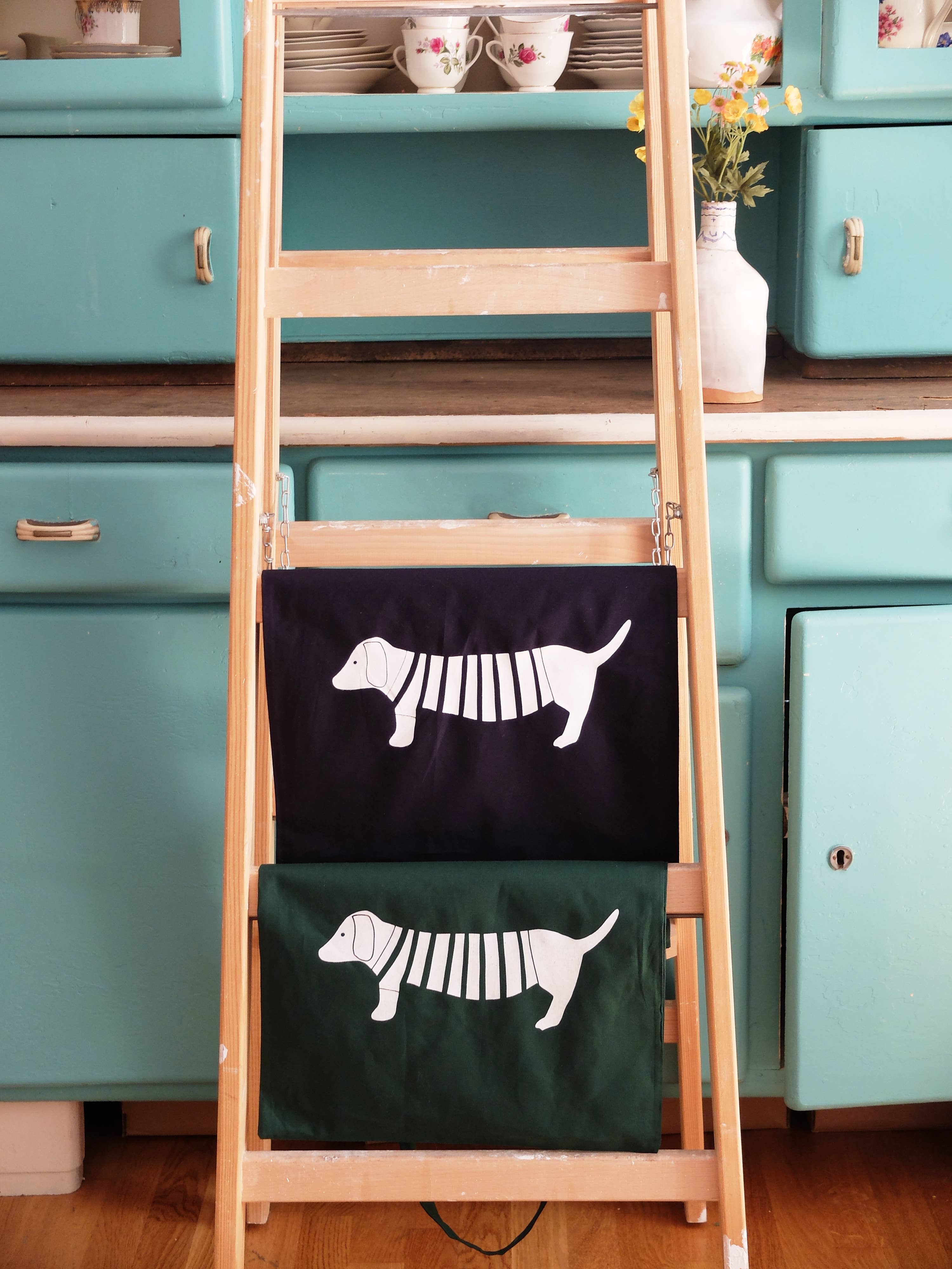 Wonder Of Today - Wholesale Tote Bag - Women's - Hand-printed fabric bag with dachshund motif13