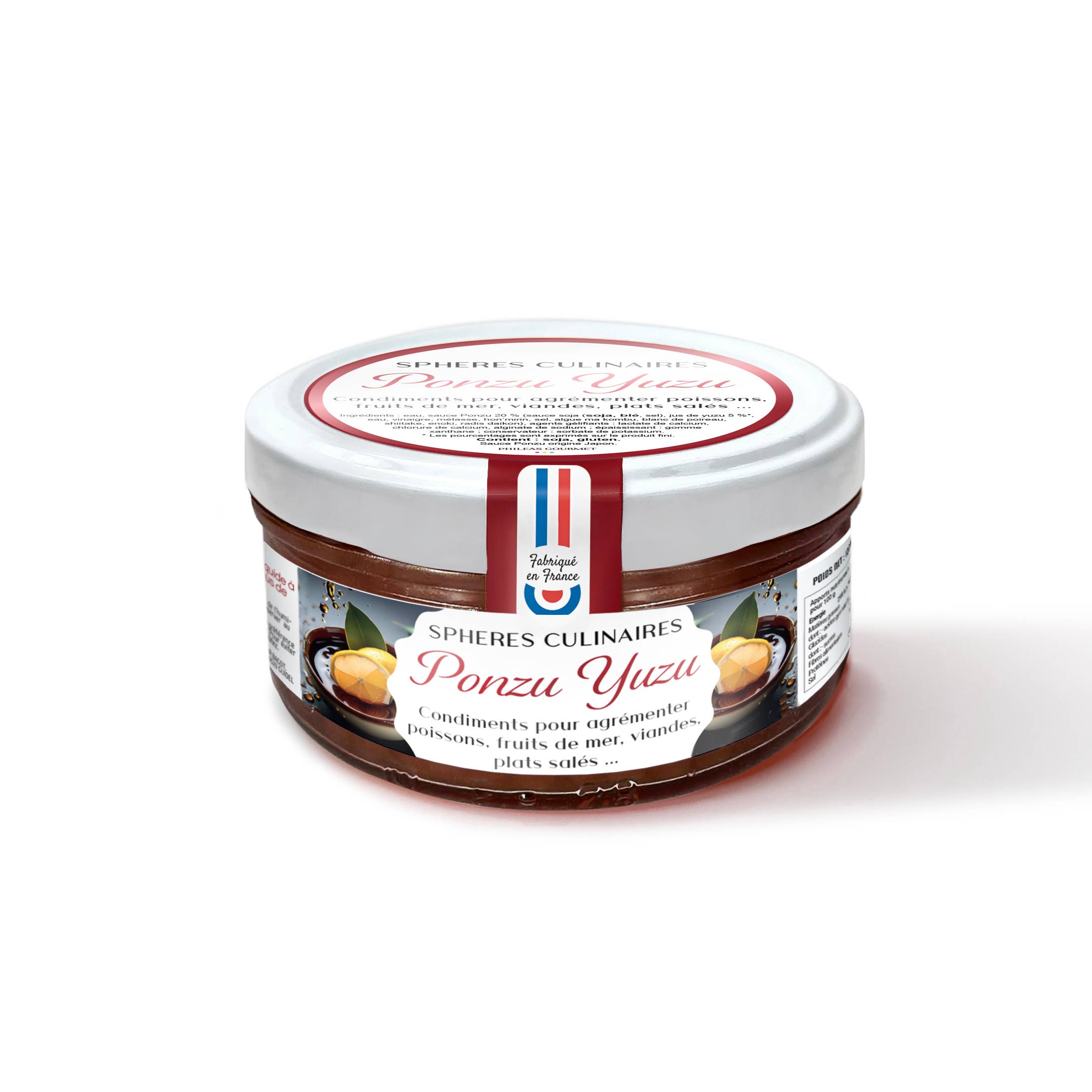 My Bubble Tea - Wholesale Marinade - 120g culinary spheres - Ponzu Yuzu4